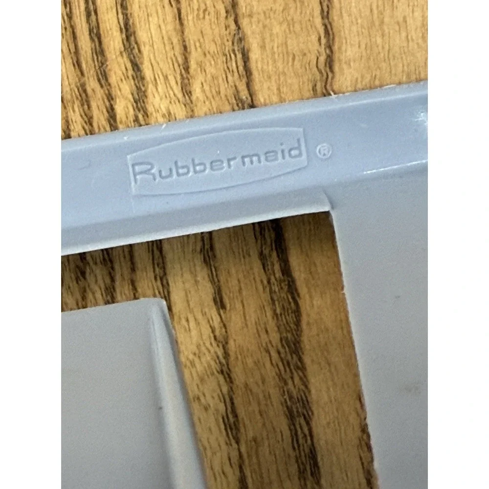 Vintage Rubbermaid Plastic Dish Drip Drying Rack Blue 14.5